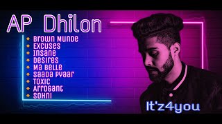 AP Dhillon All Songs  Nonstop AP Dhillon Songs  Punjabi Pop Songs  Itz4you [upl. by Analah]