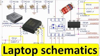 Laptop motherboard repair  schematics reading guide part 1 [upl. by Arhas]