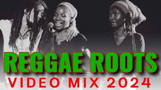 ROOTS REGGAE MIX 2024  BEST OF REGGAE VIDEO MIX 2024 DJ PINK  VOL1  BURNING SPEAR  BLACK UHURU [upl. by Anstus831]