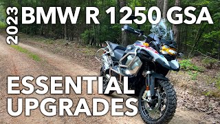 BMW R 1250 GS Adventure Essential Upgrades [upl. by Tiffanie]