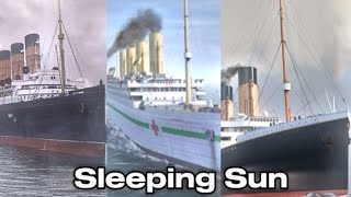 Lusitania Britannic amp Titanic  SLEEPING SUN [upl. by Friedly]