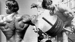 Back Training with Arnold Schwarzenegger Lats Routine [upl. by Enak]