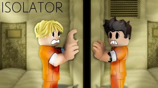 playing a unique game with my friend Farhan Isolator  Roblox video [upl. by Tonnie]