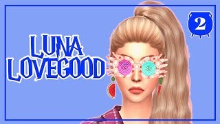 The Sims 4 🧙‍♀️ HOGWARTS COLLAB🧙‍♀️  🔮LUNA LOVEGOOD🔮  CC LINKS [upl. by Guthrey]