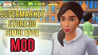 supermarket store 3d simulator mod apk unlimited money and energy  Day 49 shop level 29 l🟢 [upl. by Doig]