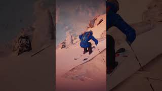 Subscribe pls 😊 snowski sad steep skiing snowboard snowboardaddiction steepskiing [upl. by Acirne361]