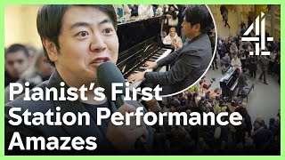 Lang Lang’s Incredible Piano Performance Draws HUGE Crowd  The Piano  Channel 4 [upl. by Aelsel]