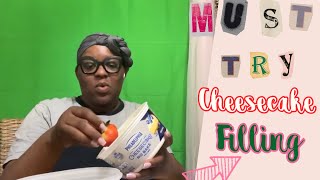 Philadelphia Cheesecake No Bake Filling  Review [upl. by Hanfurd]