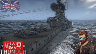 Lets Play War Thunder  HMS Barham Der Preis aus dem quotSteel Baronquot Event [upl. by Housen]