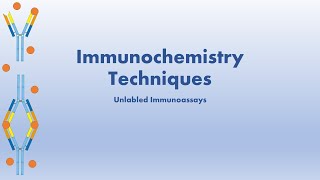 Immunochemistry Unlabeled Immunoassays [upl. by Bethina]