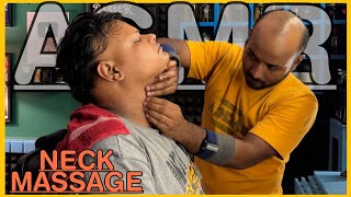 ASMR Anxiety Relief Head Massage  Neck Massage by Indian Barber BHEEM💈asmr [upl. by Patton]