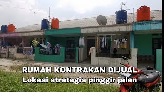 Kontrakan Dijual Lokasi Strategis Pinggir Jalan rumahdijual sahabatpakbro [upl. by Cotsen]