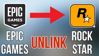 How To Unlink EPIC Games Account From Rockstar Social Club [upl. by Elisabeth681]