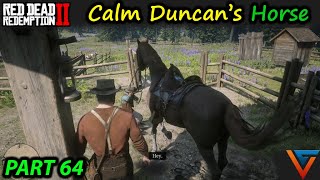 How to Tire Out Jeremiah  Calm Duncans Horse  Red Dead Redemption 2  PART 64 [upl. by Llemij539]