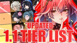 ONLY TIER LIST YOU NEED A POST 11 TIER LIST  Wuthering Waves [upl. by Edie]