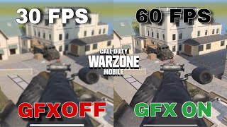 NEW WAY TO GET 60FPS AND MAX GERAPHIC ON WARZONE MOBILE IN ANDROID [upl. by Flanigan548]