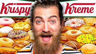 We Tried EVERY Krispy Kreme Donut Flavor [upl. by Eirruc]