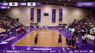 Campeonato Continental Norceca Varonil Sub17 Poza Rica 2023  GUA VS HON [upl. by Clotilda136]