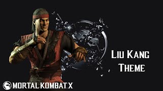 Mortal Kombat X  Liu Kang Dragon Fire Theme [upl. by Suoirrad]