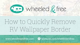 How To Remove RV Wallpaper Border [upl. by Cherie771]