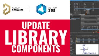 Altium 365 Library Component Part Editing Tutorial [upl. by Nikal]