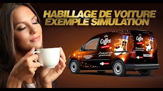 Habillage De Voiture exemple simulation [upl. by Eceirtal689]