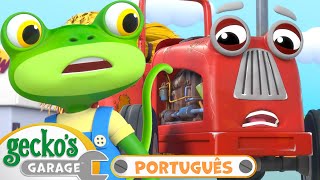 Gecko Conserta o Trator  MELHORES EPISÓDIOS DO GECKO  Desenhos Animados Infantis em Português [upl. by Ramraj]