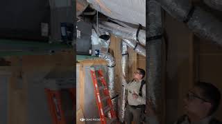 Ducted Heat Pump Install in Eagle County Co [upl. by Anerys]