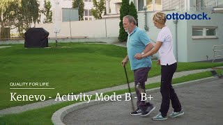 Kenevo Activity Mode BB  Ottobock [upl. by Neelac939]