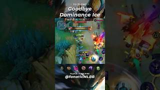 ✅ Yu Zhong  Goodbye Dominance Ice 🤙🏻 yuzhong mobilelegend gatotkacamlbb [upl. by Revart]