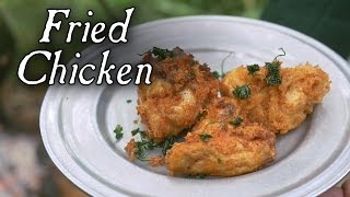 Fried Chicken In The 18th Century 300 Year Old Recipe [upl. by Auqenahs]