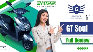 GT Force Electric Scooter Review  GTSoul  EV Bazaar [upl. by Hamilton447]