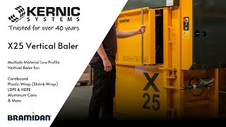 Bramidan X25 Vertical Baler [upl. by Bazluke]