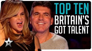 Britains Got Talent  Top Ten Most Viewed Auditions EVER [upl. by Triley744]