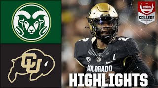 Colorado State Rams vs Colorado Buffaloes  Full Game Highlights [upl. by Ytissac196]