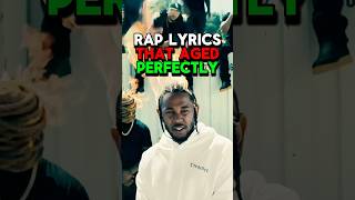 Rap Lyrics That Aged PERFECTLY rap hiphop kendricklamar jcole drake eminem tylerthecreator [upl. by Acilejna]