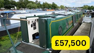 Bedford Narrowboat 50ft For Sale £57500 [upl. by Nitsirt]