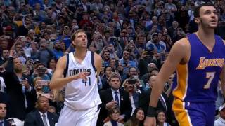 Dirk Nowitzki  30000 point game  Tributes and Extended Highlights [upl. by Aehtla]