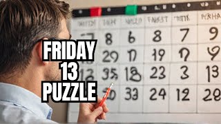 🧩Riddle How many Friday the 13s can there be in one calendar year [upl. by Nive]