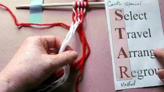 Basic Finger Weaving Method [upl. by Adiaj]