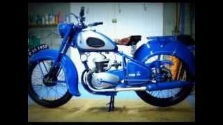 Restauration Moto Peugeot 1953 Type 55 TLC Grand Luxewmv [upl. by Einnhoj]