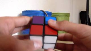 How to solve a 2x2 Rubiks cube Part 2 The Second Layer [upl. by Eatnod]