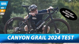 Canyon Grail 2024 Test Das neue Race Gravel Bike aus Koblenz [upl. by Thistle]