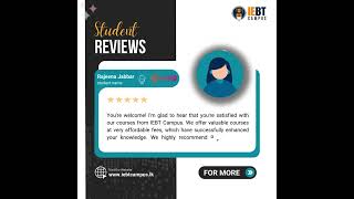 IEBT Campus Student Feedback  Spoken English Course studentfeedback [upl. by Ahsiea]