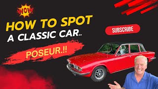 How to Spot a Classic Car Poseur [upl. by Acinemod]