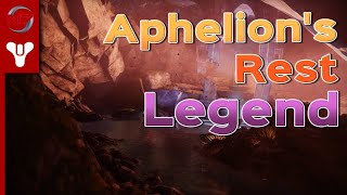 Destiny 2  Aphelions Rest  Lost Sector Legend [upl. by Ahsino]