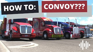 How To CREATE amp JOIN A Convoy Multiplayer Session In ATS amp ETS2 Everything You Need To Know [upl. by Metabel]