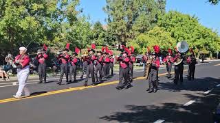 101224 JHS Marching Band at Franklin [upl. by Grof]