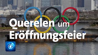 Querelen um OlympiaEröffnungsfeier in Tokio [upl. by Yddur542]