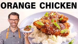 Easy Orange Chicken Recipe [upl. by Vaasta]